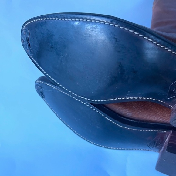 Lucchese 107611- 80606 Western Boot Mens 9EE - Vintage - Picture 10 of 11